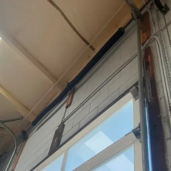 Commercial garage door torsion spring replacement in Castro Valley CA