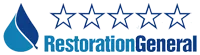 Restoration General logo, water and fire damage restoration company in Tarzana, CA